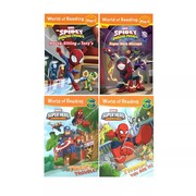 Marvel World of Reading 蜘蛛侠 4册 漫威复仇者联盟分级读物 Super Hero Adventures 英文原版儿童图画故事书 迪士尼经典绘本