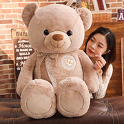 抱抱熊公仔毛绒玩具熊布娃娃可爱泰迪熊，女生睡觉抱女孩送女友床上