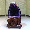 乌拉圭天然紫晶洞紫水晶聚宝盆摆件玛瑙洞消磁Y215款18.4kg高