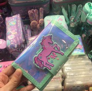 香港smiggle创意趣味独角兽手拿包可爱钱包女小包简约卡片包