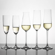 泰国进口lucaris水晶玻璃香槟杯宴会笛形起泡酒杯透明玻璃高脚杯
