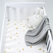葵普家婴儿床床笠儿童床单宝宝纯棉防水床罩笠床上用品上下床定制
