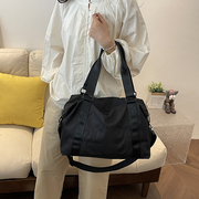 东诺大容量潮流时尚男女短途旅行包手提单肩斜挎包行李袋轻便简约