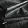 安哥拉 黑色亚光皮革肌理设计师面料进口高档夹克背景pu包包布料
