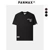 PANMAX短袖男春夏季美式白色宽松大码半袖休闲短袖T恤男YL-TS0092