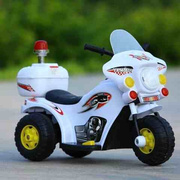 儿童电动摩托车1-3岁三轮车，小孩音乐警车宝宝，充电玩具童车可坐骑
