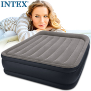 intex充气床内置电泵枕头，2代充气床垫双人加大双层加厚气垫床