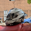 ORZ摩托车全盔男女个性四季赛车大尾翼情侣蓝牙跑盔新3C认证头盔