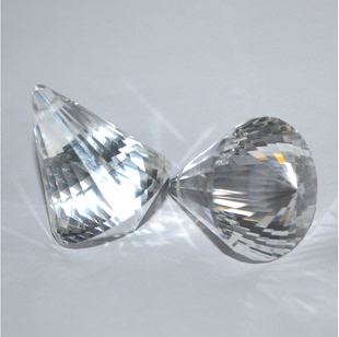 玻璃水晶珠帘散珠手工DIY挂帘门帘隔断帘材料灯饰配件钻石球吊坠