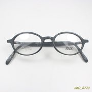 外贸单留样复古小椭圆超轻vintage板材近视眼镜框光学架多色302