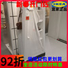 IKEA济南宜家简易衣柜小衣柜收纳简约乌库衣柜成人支架结构打工柜