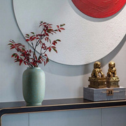 景德镇陶瓷创意家居花瓶客厅插干花摆件复古新中式软装餐桌装饰品