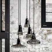 水晶玻璃吊灯led北欧现代简约个性艺术创意客厅吧台饭厅餐厅灯具