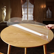 pvc餐桌布防水软玻璃塑料，台布桌垫防油茶几，垫透明圆桌家用水晶板