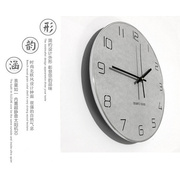 北欧创意简约挂钟客厅挂表现代家用欧式钟表个性时钟大气C05款