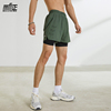跑步短裤男带内衬运动健身野跑马拉松专业三分裤训练体育生田径裤