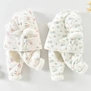 新生婴儿棉衣套装0-3个月宝宝冬装，加厚6初生，婴儿衣服秋冬季纯棉袄