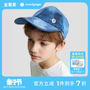 福利款moodytiger儿童，鸭舌帽夏可折叠防晒透气遮阳帽棒球帽子