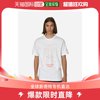 香港直邮潮奢 Nike 男士荧光印花白色T恤
