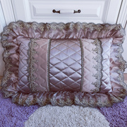 宇诗曼欧美中法式古典蕾丝奢华汽车沙发，办公靠垫腰枕圆糖果枕