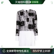 香港直邮commedesgarÇons川，久保玲女士，分层式透明蕾丝罩衫g