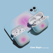 心跳适用苹果3代无线蓝牙，耳机保护套airpods12代pro亮面耳机软壳