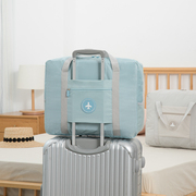 大容量旅行包男女折叠行李，待产包收纳(包收纳)袋子便携手提时尚短途拉杆包