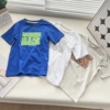 13A 高品质 全棉儿童 短袖韩版潮童欧美童装儿童T恤圆领体恤