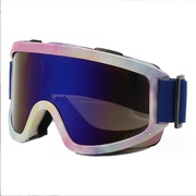 滑雪护目镜男女卡近视镜成人滑雪装备防雾滑雪眼镜户外防风登山镜