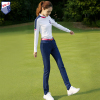 春秋ZG6高尔夫女装球服装女运动速干长袖T恤上衣宝兰修身长裤