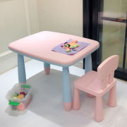 学习椅幼儿园桌椅套装儿童桌宝宝学习桌子椅子塑料简易桌椅防