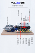 带l蓝牙插卡重低音炮2.1大功率功放板带进口拆机对管3声道音响板