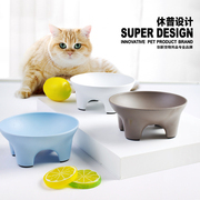 休普千岁碗猫碗陶瓷，单碗防打翻防蚂蚁，防漏食大容量可爱幼猫加菲