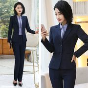 春秋款西装套装女三件套气质职业装女装工作服正装女学生西服外套