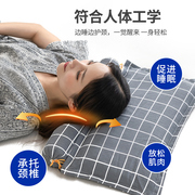 颈椎专用全荞麦壳决明子，枕头两用护颈枕，牵引反弓枕头睡觉反曲枕芯