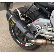 适用于阿普利亚GPR125/150中段GPR150摩托跑车改装排气管无损安装
