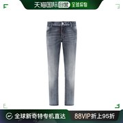 香港直邮Dsquared2 logo标识牛仔裤 S75LB0871S30503