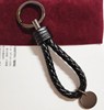 专属定制皮革手工编织钥匙扣，手拎汽车钥匙链，男女包扣挂件刻字