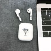airpods耳机贴纸无线耳机保护膜，iphone蓝牙耳机膜送保护套