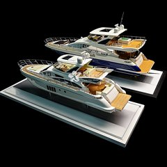 轮船豪华游艇军舰航母模型设计制作展示欧洲y款