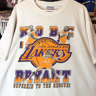 致敬黑曼巴Kobe Bryant科比·布莱恩特篮球衣运动风男女短袖T恤棉