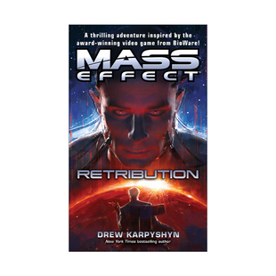 英文原版 Mass Effect 03 Retribution 质量效应系列3 天罚 科幻冒险小说 Drew Karpyshyn 英文版 进口英语原版书籍