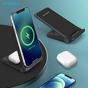 20W二合一无线充电器快充适用于苹果华为小米手机耳机WIRELESS CHARGER