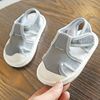 宝宝手工布鞋男童1-3岁女夏季2婴儿，软底布凉鞋(布，凉鞋)千层底一儿童学步鞋