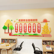 教师办公室文化墙贴纸，班级布置教室装饰幼儿园，中小学职业道德规范