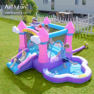 AirMyFun充气城堡家用室内外小型儿童蹦蹦床海洋球池滑梯玩具跳床