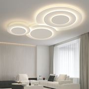2022年LED主卧室灯北欧房间书房圆形极简现代简约客厅吸顶灯