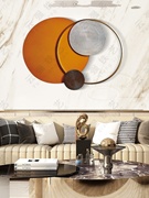 欧式客厅墙面装饰挂件轻奢沙发，创意铁艺壁挂立体壁饰卧室餐厅挂饰