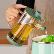油壶大容量厨房家用防漏不挂油食品级调料瓶醋瓶玻璃耐高温油罐壶