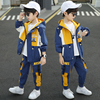 男童春秋装套装2024中大儿童男孩秋季洋气运动两件套韩版潮流